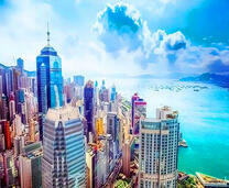 Манхэттен с высоты птичьего полета