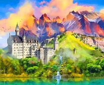 Замок в Баварии