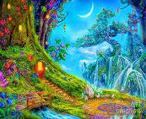 Сказочный дом в большом дереве