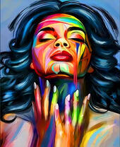 Портрет красивой женщины