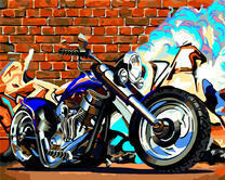 Мощный чоппер