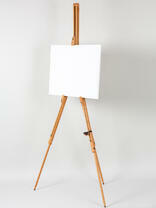 Коробка 12 шт.: Мольберт Две картинки тренога, деревянный