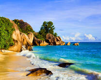 Солнечный берег тропического острова