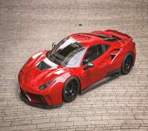 Красный Феррари