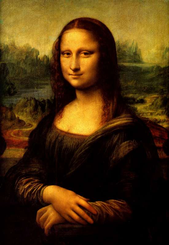 Картина по номерам 40x50 Леонардо да Винчи. Мона Лиза