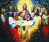 Изображение иконы "Тайная вечеря"