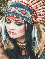 Коренная индианка