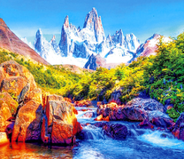 Неимоверно красивые горы