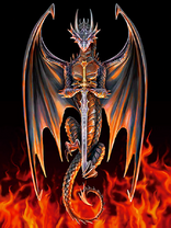 Железный дракон над огнем