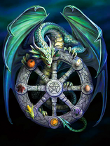 Кельтский волшебный дракон