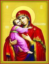 Пресвятая Богородица Владимирская. Икона