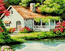 Летний домик у озера