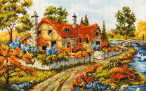 Тихий день в деревне