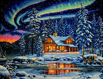 Полярное сияние в глуши