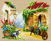 Проселочная дорога в деревне