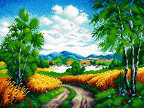 Тропинка через поле