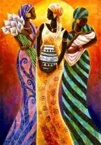 Три темнокожие женщины