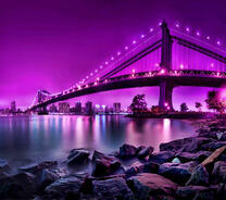 Мост в сказочную ночь