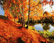 Осенние краски у озера
