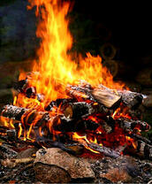 Пылающий костер