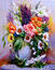 Картина по номерам Номерашка (Paintboy) «Сочный букет в вазе»