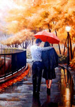 Прогулка по осеннему парку