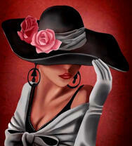 Мадам в шляпе