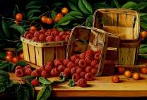 Малина и вишня