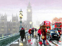 Лондонский мост в плотном тумане