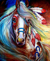 Индейская лошадь