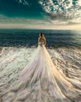 Картина по номерам Номерашка (Paintboy) «Девушка в платье из моря» в интернет-магазине в Москве Картина по номерам Номерашка (Paintboy) «Девушка в платье из моря»