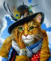 Задумчивый Кот в сапогах