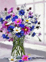 Летний букет полевых цветочков