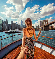 Следуй за мной в прогулке на яхте