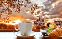 Кофе и круассаны в Италии