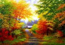 Осенняя тропа в деревню