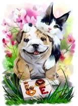 Друзья мей-кун и бульдог