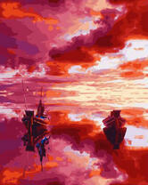 Две лодки в тихом море