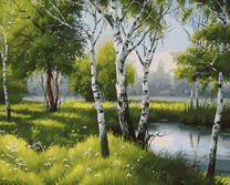 Лето у озера