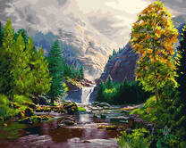 Тихая горная река