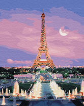 Эйфелева башня и фонтаны