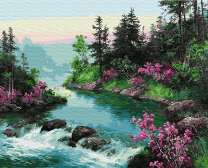 Небольшой порог на реке