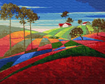 Разноцветные поля