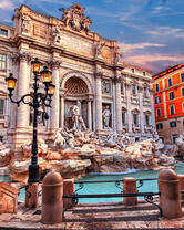 Фонтан Треви в Риме