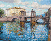 Старинный загадочный мост Санкт-Петербурга