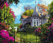 Утонченный дом с садом