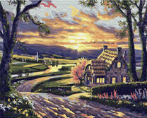 Каменный домик у дороги