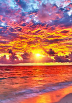 Рассвет над морем