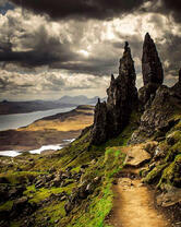 Высокие горные пики