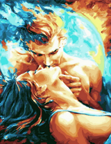 Страстный поцелуй